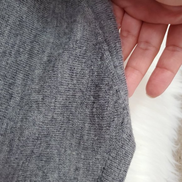 Men's Pierre Cardin Cardigan/Heather Gray/Size M - Picture 5 of 11